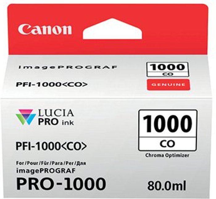 Office Monster | Canon Canon PFI-1000CO Inkjet Cartridge Chroma Optimizer 0556C001 Canon Canon PFI-1000CO Inkjet Cartridge Chroma Optimizer 0556C001