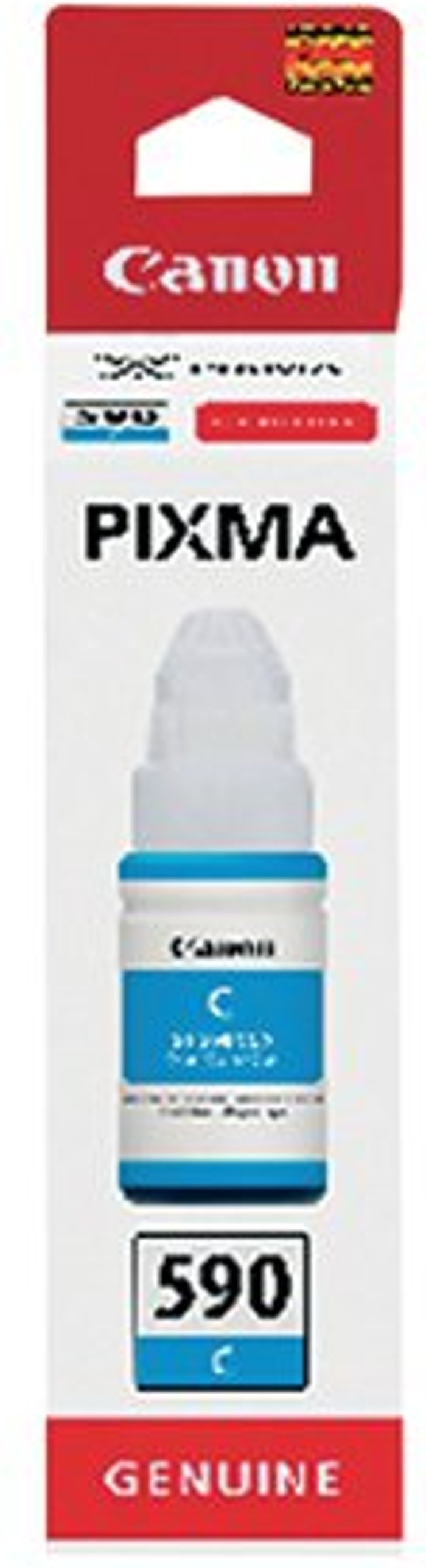 Office Monster | Canon Canon Gi-590 Cyan Ink Bottle 1604C001 Canon Canon Gi-590 Cyan Ink Bottle 1604C001