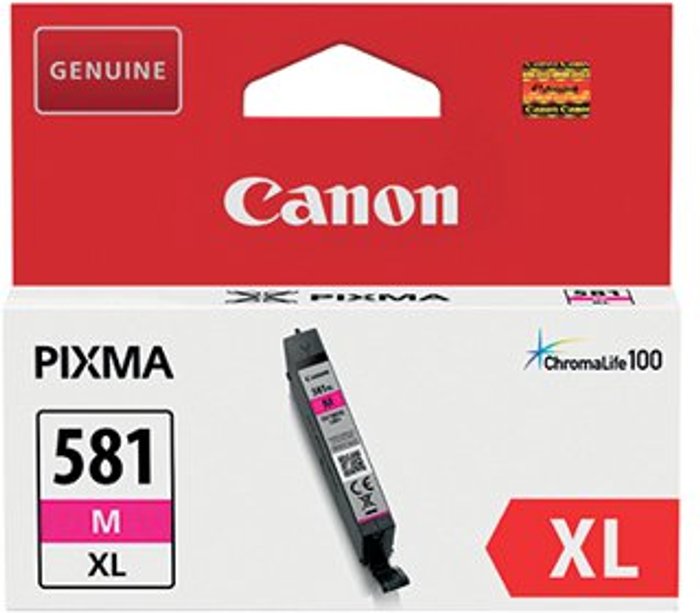 Office Monster | Canon Canon CLI-581XL M Inkjet Cartridge High Yield Magenta 2050C001 Canon Canon CLI-581XL M Inkjet Cartridge High Yield Magenta 2050C001