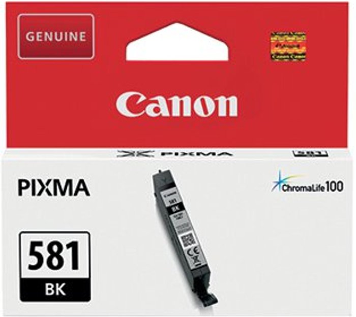 Office Monster | Canon Canon CLI-581 Black Ink Cartridge 2106C001 Canon Canon CLI-581 Black Ink Cartridge 2106C001