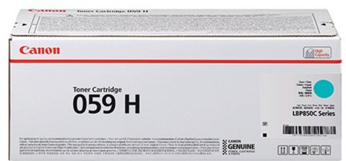 Office Monster | Canon Canon 059 H - high capacity - cyan - original - toner cartridge Canon Canon 059 H - high capacity - cyan - original - toner cartridge