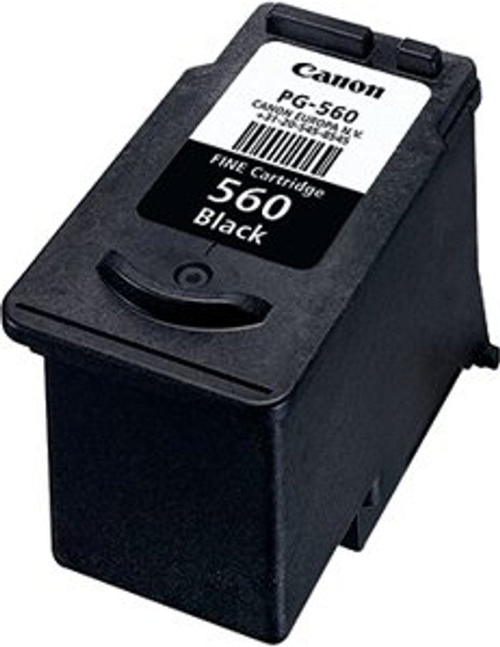 Office Monster | Canon Canon PG-560 Black Ink Cartridge 3713C001 Canon Canon PG-560 Black Ink Cartridge 3713C001