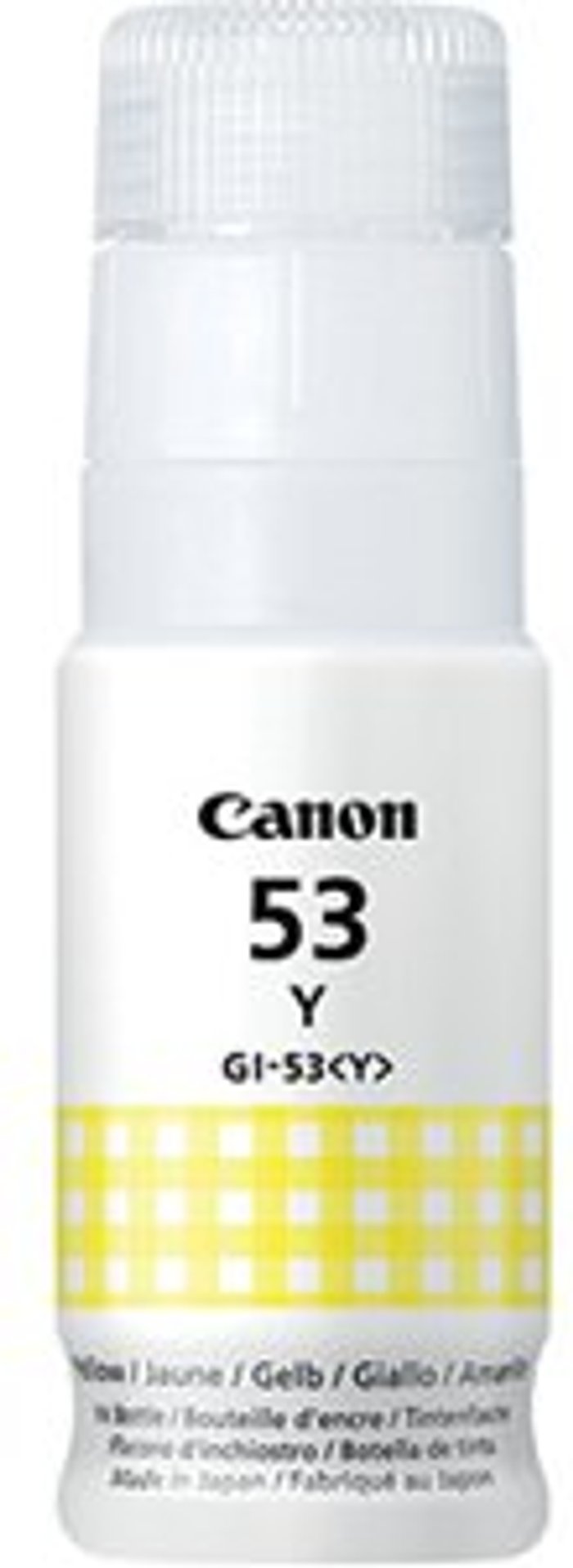 Office Monster | Canon Canon GI-53 Y EUR Yellow Ink Bottle 4690C001 Canon Canon GI-53 Y EUR Yellow Ink Bottle 4690C001