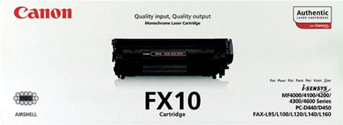 Office Monster | Canon Canon FX10 Toner Cartridge Black 0263B002 Canon Canon FX10 Toner Cartridge Black 0263B002