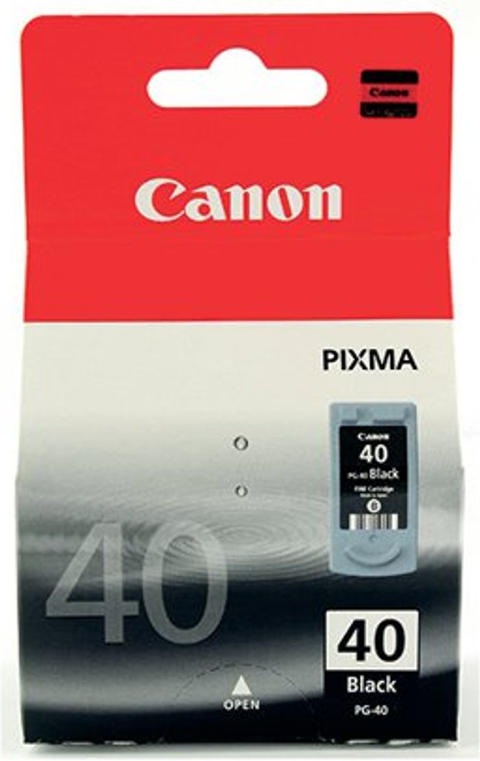 Office Monster | Canon Canon PG-40BK Inkjet Cartridge Black 0615B001 Canon Canon PG-40BK Inkjet Cartridge Black 0615B001