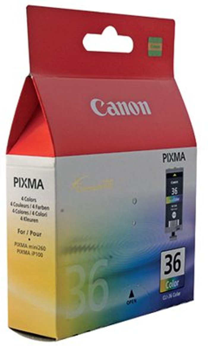 Office Monster | Canon Canon CLI-36 C/M/Y Colour Ink Cartridge Canon Canon CLI-36 C/M/Y Colour Ink Cartridge