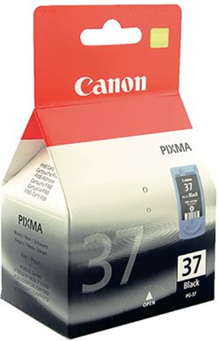 Office Monster | Canon Canon PG-37BK Inkjet Cartridge Black 2145B001 Canon Canon PG-37BK Inkjet Cartridge Black 2145B001
