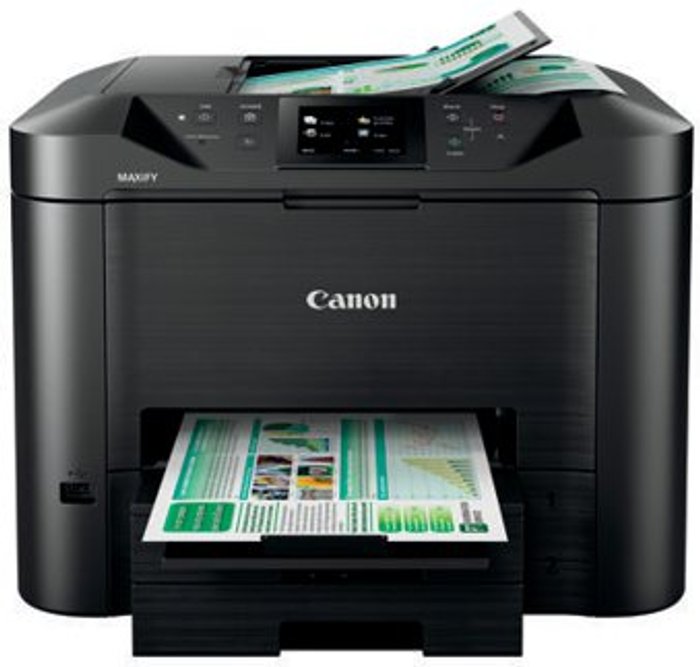 Office Monster | Canon CANON Maxify MB5450 All-in-One Wireless Inkjet Printer with Fax, Black Canon CANON Maxify MB5450 All-in-One Wireless Inkjet Printer with Fax, Black