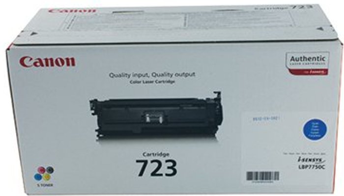 Office Monster | Canon Canon 723C Toner Cartridge Cyan 2643B002 Canon Canon 723C Toner Cartridge Cyan 2643B002