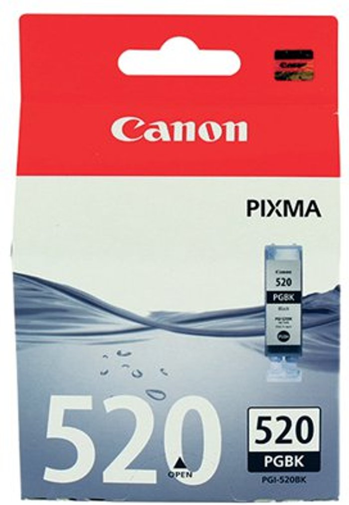Office Monster | Canon Canon PGI-520BK Black Ink Cartridge 2932B001 Canon Canon PGI-520BK Black Ink Cartridge 2932B001