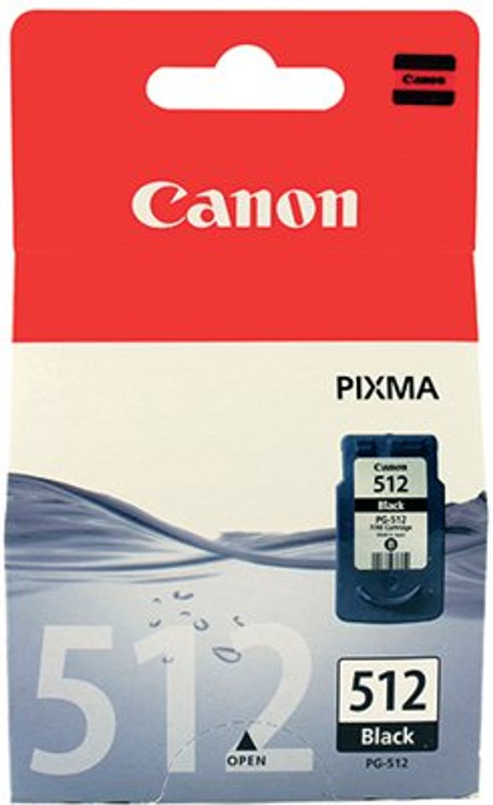 Office Monster | Canon Canon PG-512 Inkjet Cartridge High Yield Black 2969B001 Canon Canon PG-512 Inkjet Cartridge High Yield Black 2969B001