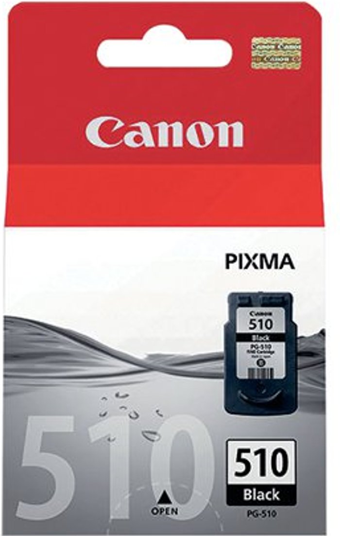 Office Monster | Canon Canon PG-510 Inkjet Cartridge Black 2970B001 Canon Canon PG-510 Inkjet Cartridge Black 2970B001
