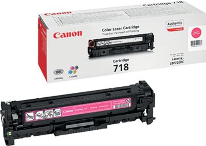 Office Monster | Canon Canon 718M Toner Cartridge Magenta 2660B002 Canon Canon 718M Toner Cartridge Magenta 2660B002