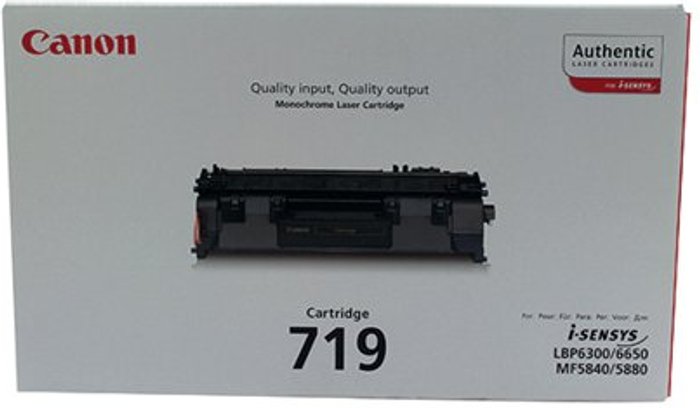 Office Monster | Canon Canon 719 Black Toner Cartridge 3479B002 Canon Canon 719 Black Toner Cartridge 3479B002