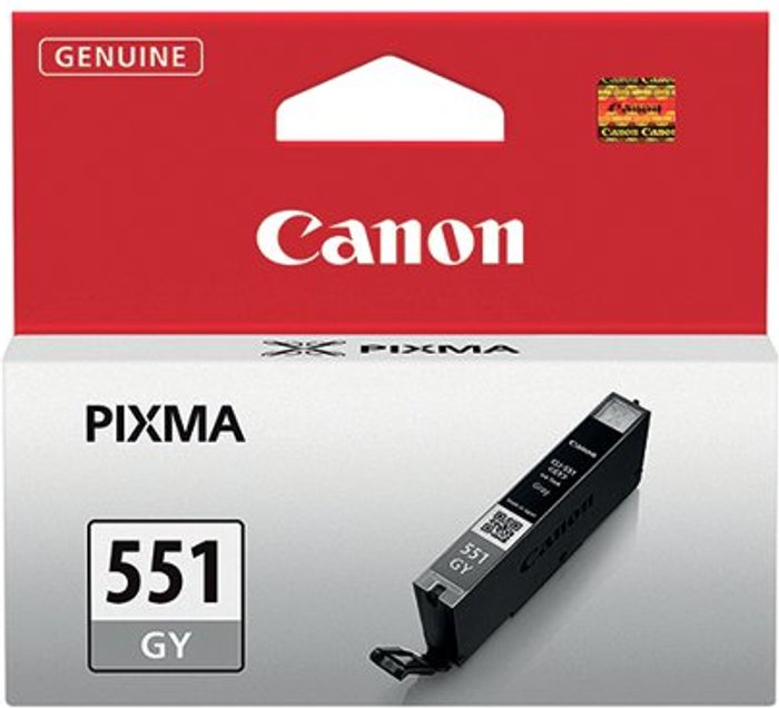Office Monster | Canon Canon CLI-551GY Grey Ink Cartridge 6512B001 Canon Canon CLI-551GY Grey Ink Cartridge 6512B001