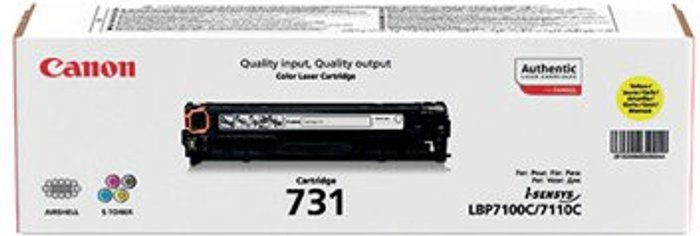 Office Monster | Canon Canon 731Y Yellow Toner Cartridge 6269B002 Canon Canon 731Y Yellow Toner Cartridge 6269B002