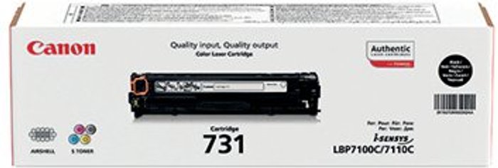 Office Monster | Canon Canon 731BK Black Toner Cartridge 6272B002 Canon Canon 731BK Black Toner Cartridge 6272B002