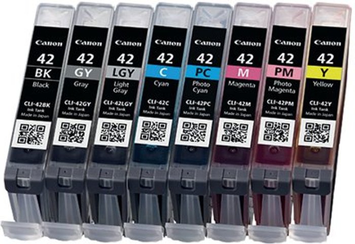 Office Monster | Canon Canon CLI-42 8 Colour Ink Cartridge Multi-Pack 6384B010 Canon Canon CLI-42 8 Colour Ink Cartridge Multi-Pack 6384B010