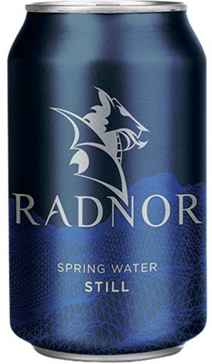 Office Monster | Radnor Hills Radnor Spring Water Still 330ml Can (Pack of 24) 0201059 Radnor Hills Radnor Spring Water Still 330ml Can (Pack of 24) 0201059