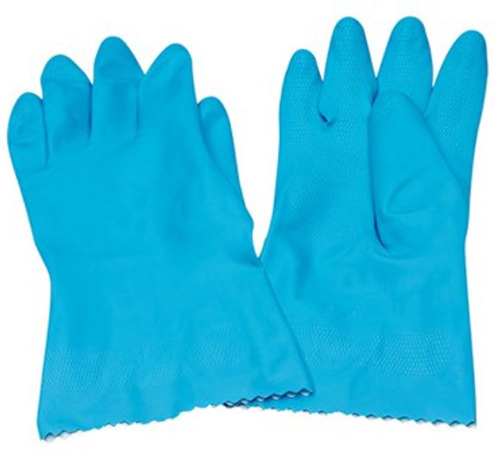 Office Monster | Caterpack Rubber Gloves Medium Blue (Pack of 12) 803191 Caterpack Rubber Gloves Medium Blue (Pack of 12) 803191