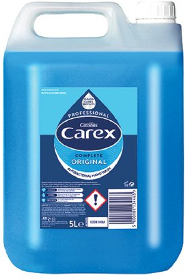 Office Monster | Carex Carex Professional Handwash 5Litre (Pack of 2) 88769 Carex Carex Professional Handwash 5Litre (Pack of 2) 88769
