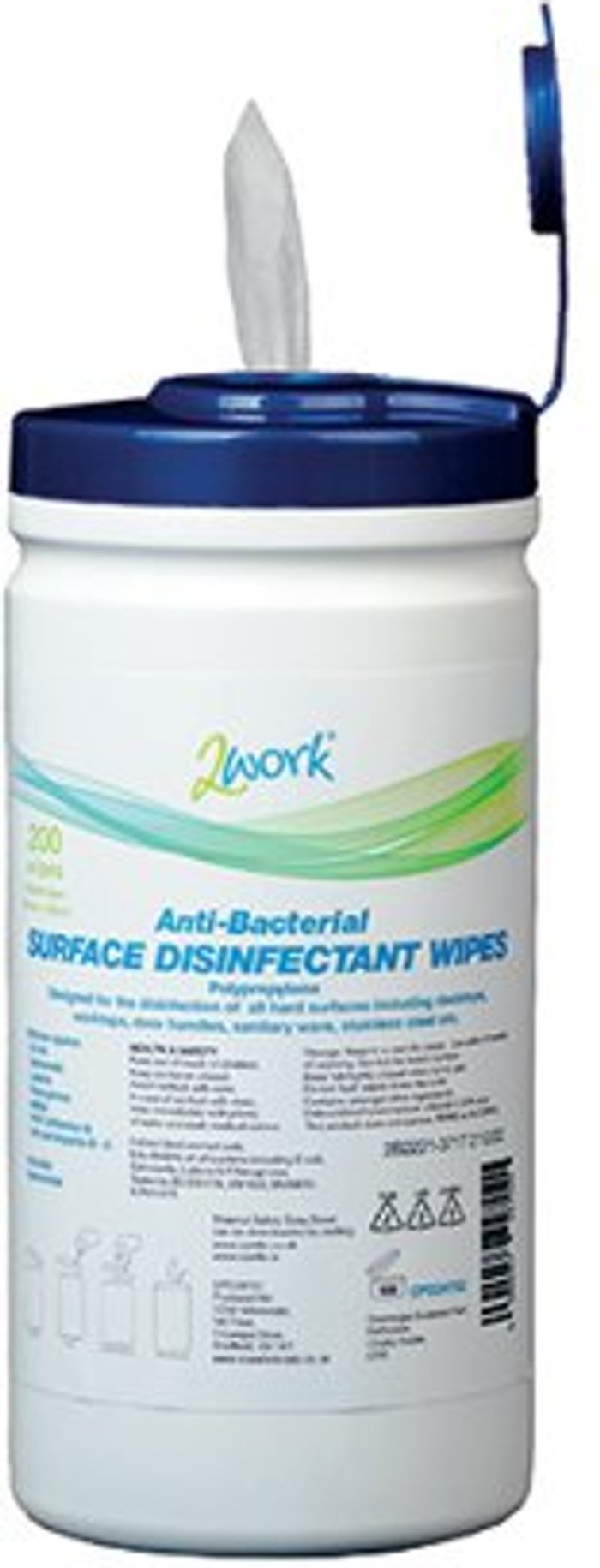 Office Monster | 2Work 2Work Disinfectant Wipes (Pack of 200) CPD24702 2Work 2Work Disinfectant Wipes (Pack of 200) CPD24702