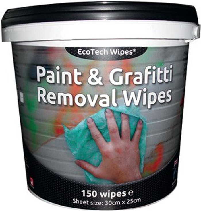 Office Monster | Ecotech EcoTech Paint and Graffiti Wipes (Pack of 150) EBPG150 Ecotech EcoTech Paint and Graffiti Wipes (Pack of 150) EBPG150