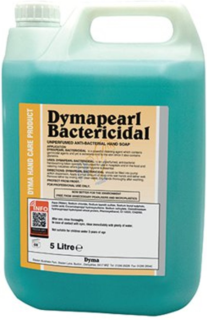 Office Monster | Dyma Dymapearl Antibacterial Hand Cleaner 5 Litre 0604248 Dyma Dymapearl Antibacterial Hand Cleaner 5 Litre 0604248
