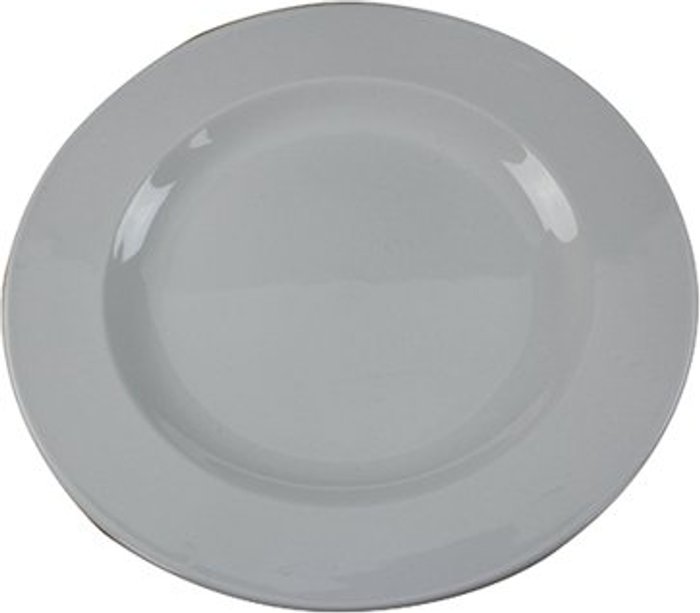 Office Monster | Genware Porcelain Plate 250mm White (Pack of 6) 304111 Genware Porcelain Plate 250mm White (Pack of 6) 304111