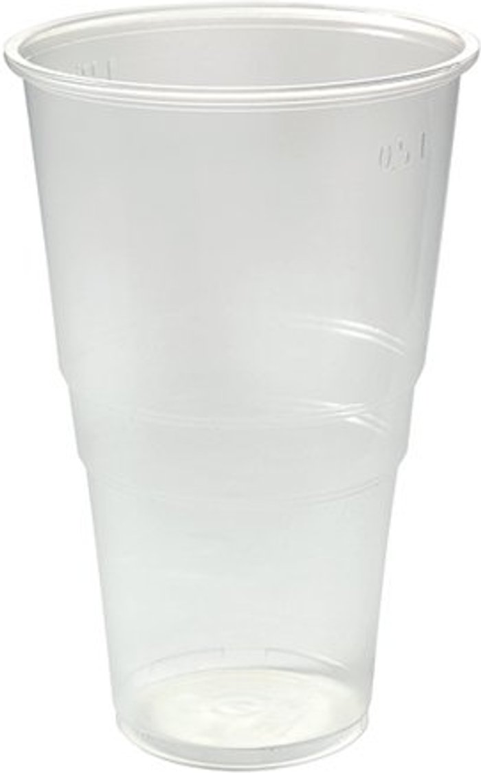 Office Monster | CPD Plastic Pint Glass Clear (Pack of 50) 0510043 CPD Plastic Pint Glass Clear (Pack of 50) 0510043