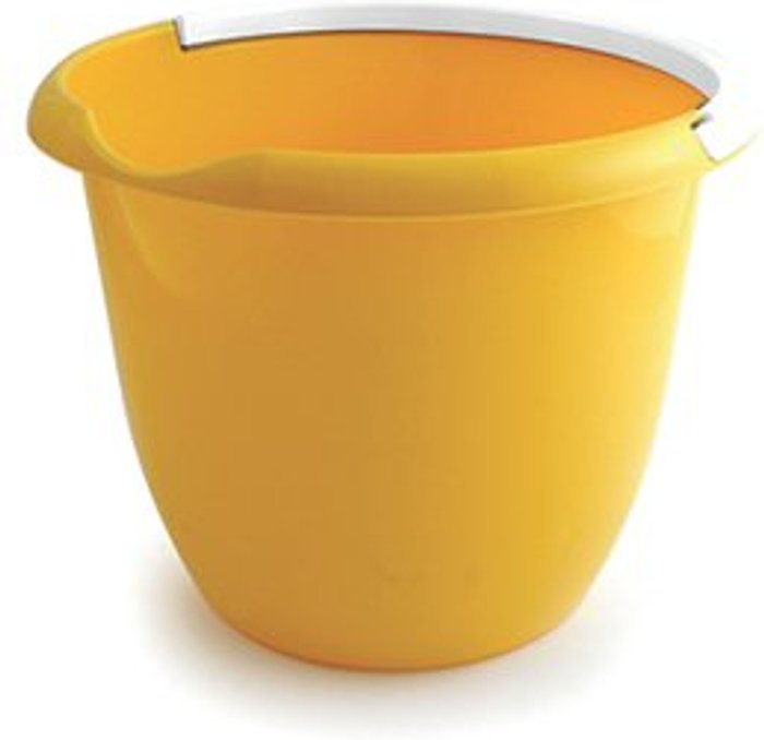Office Monster | Unbranded Plastic 10 Litre Bucket Yellow BUCKET.10Y Unbranded Plastic 10 Litre Bucket Yellow BUCKET.10Y