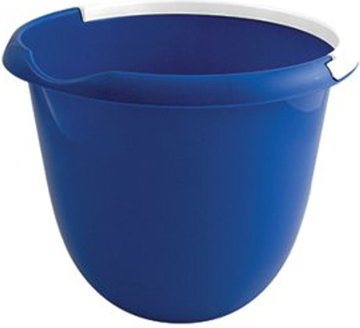 Office Monster | Unbranded Plastic 10 Litre Bucket Blue BUCKET.10B Unbranded Plastic 10 Litre Bucket Blue BUCKET.10B