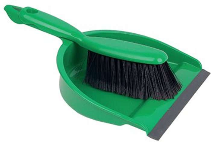 Office Monster | Bentley Dustpan and Brush Set Green 102940GN Bentley Dustpan and Brush Set Green 102940GN