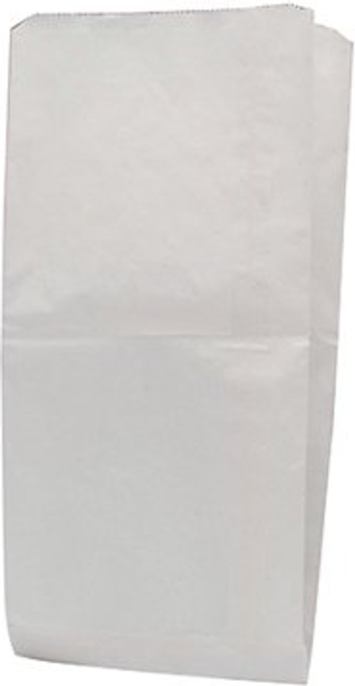 Office Monster | Unbranded Paper Bag 152x228x317mm White (Pack of 1000) 201128 Unbranded Paper Bag 152x228x317mm White (Pack of 1000) 201128