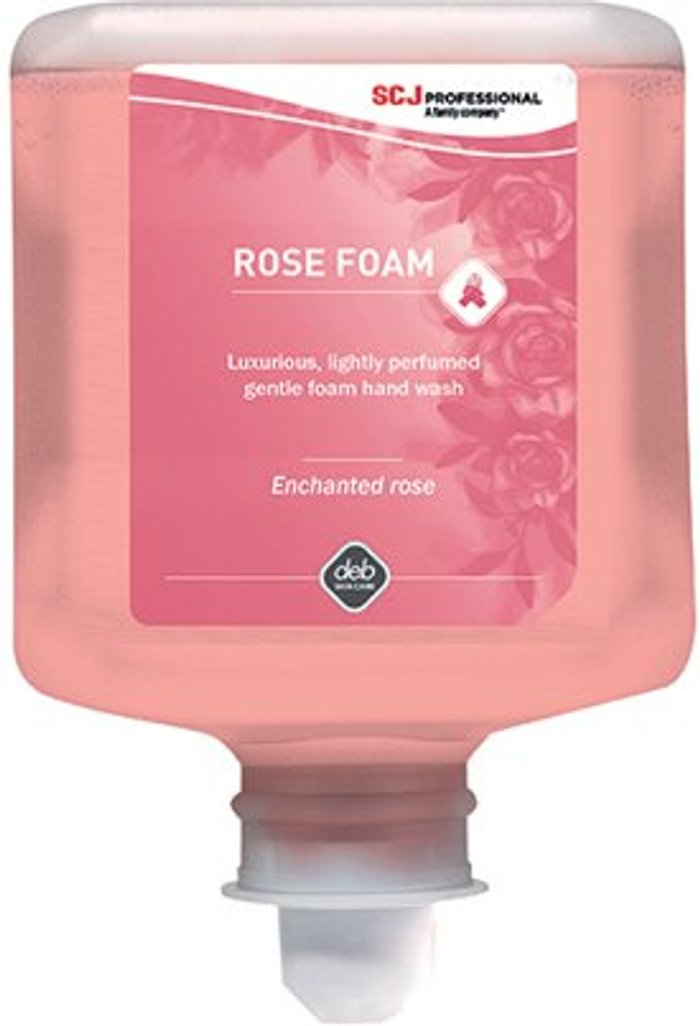 Office Monster | Deb Deb Refresh Rose Foam Wash 1 Litre Cartridge (Pack of 6) RFW1L Deb Deb Refresh Rose Foam Wash 1 Litre Cartridge (Pack of 6) RFW1L