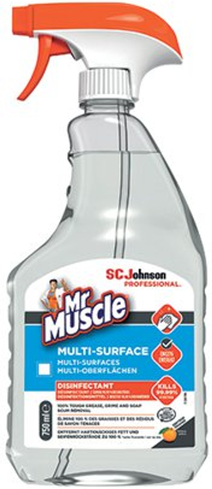 Office Monster | Mr Muscle Mr Muscle Multi-Surface Cleaner 750ml 321534 Mr Muscle Mr Muscle Multi-Surface Cleaner 750ml 321534