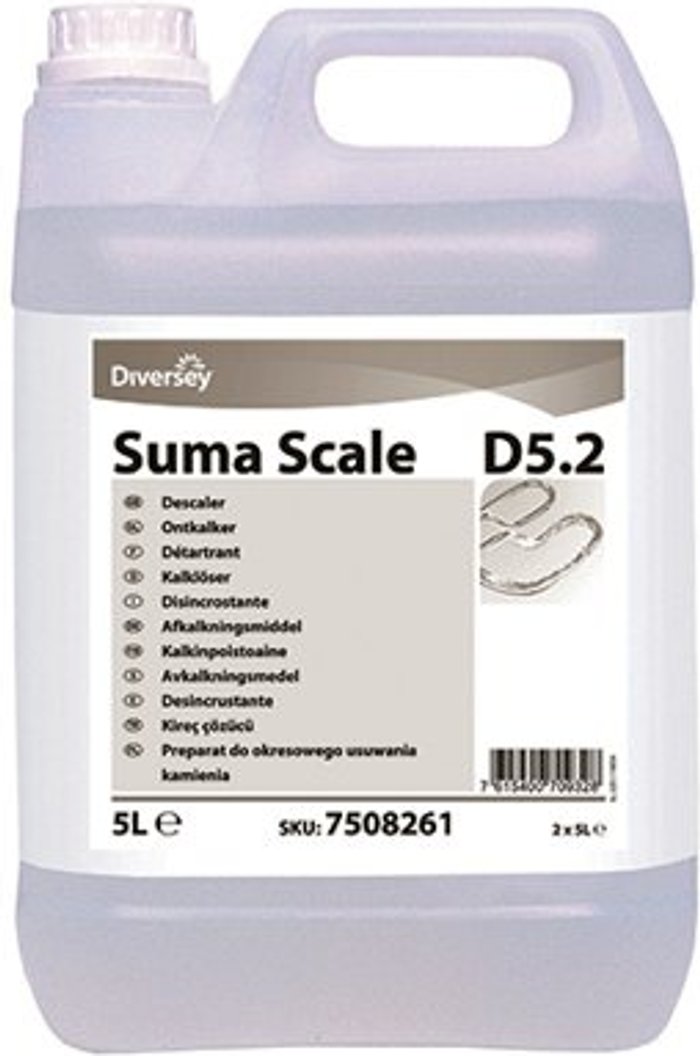 Office Monster | Diversey Diversey Suma Scale D5.2 Descaler 5 Litre (Pack of 2) 7516314 Diversey Diversey Suma Scale D5.2 Descaler 5 Litre (Pack of 2) 7516314