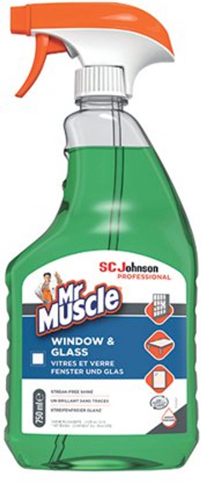 Office Monster | Mr Muscle Mr Muscle Window and Glass Cleaner 750ml 316533 Mr Muscle Mr Muscle Window and Glass Cleaner 750ml 316533