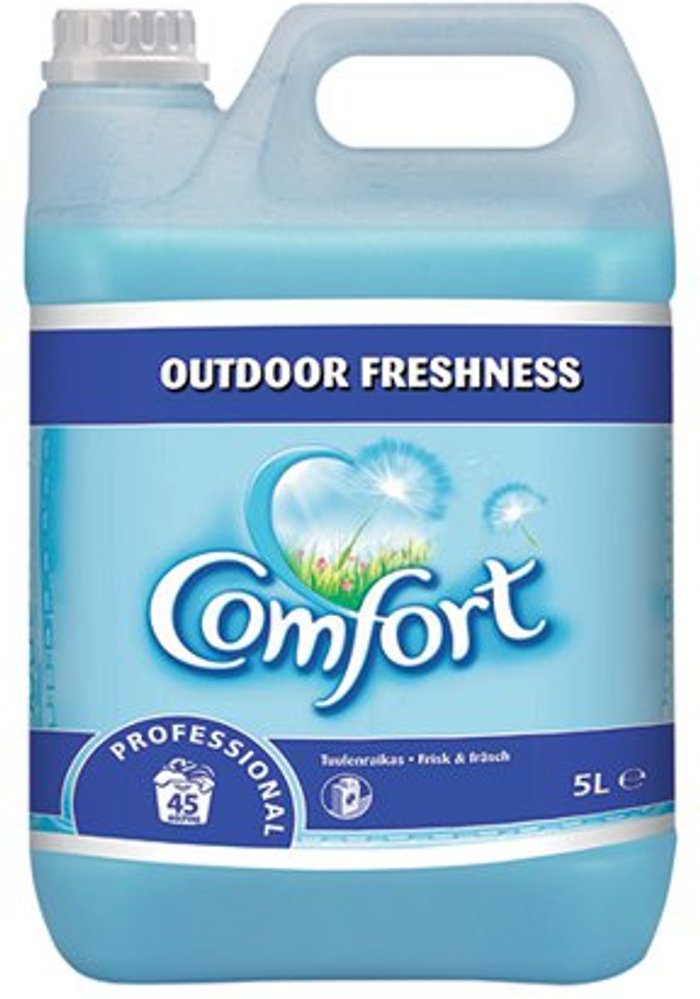 Office Monster | Comfort Comfort Professional Fabric Softener Blue Skies 5 Litre (Pack of 2) 7508496 Comfort Comfort Professional Fabric Softener Blue Skies 5 Litre (Pack of 2) 7508496