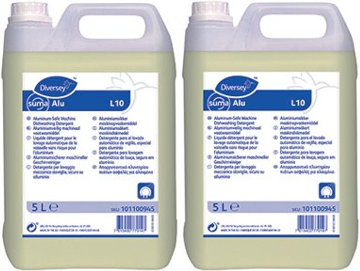 Office Monster | Suma Suma Alu L10 Dishwashing Detergent 5L (Pack of 2) 101100945 Suma Suma Alu L10 Dishwashing Detergent 5L (Pack of 2) 101100945