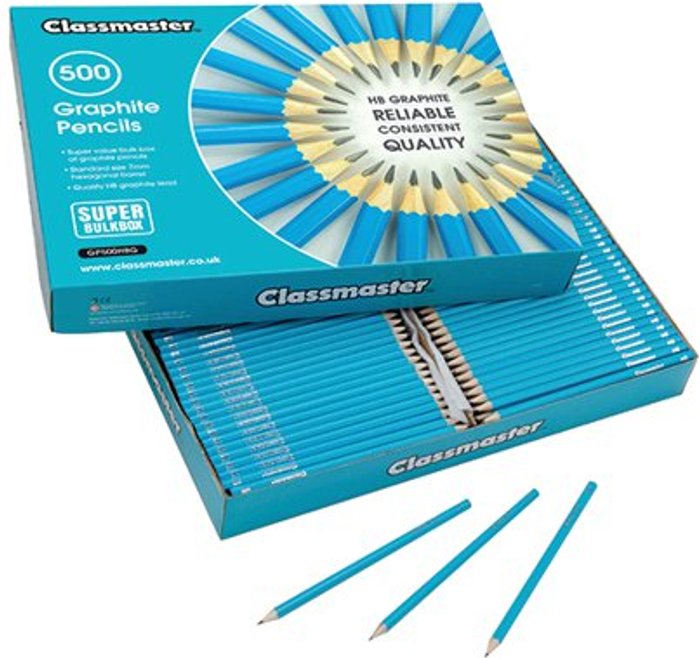 Office Monster | Classmaster Classmaster HB Pencil (Pack of 500) GP500HBG Classmaster Classmaster HB Pencil (Pack of 500) GP500HBG