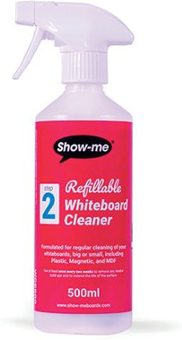 Office Monster | Show-me Show-Me Whiteboard Cleaner 500ml WCE500 Show-me Show-Me Whiteboard Cleaner 500ml WCE500