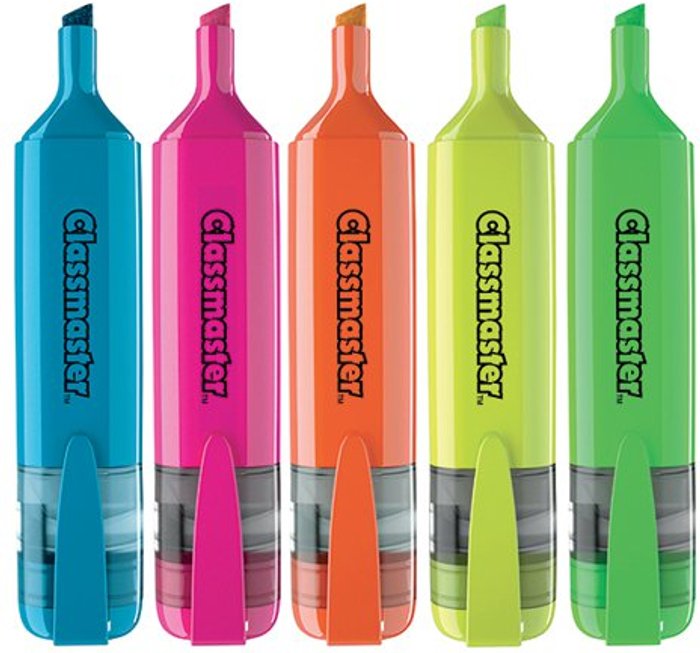 Office Monster | Classmaster Classmaster Highlighters Class (Pack of 48) HG48AC Classmaster Classmaster Highlighters Class (Pack of 48) HG48AC