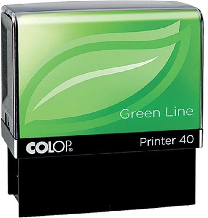 Office Monster | Colop COLOP Printer 40 Green Line Privacy Stamp C144841ID Colop COLOP Printer 40 Green Line Privacy Stamp C144841ID