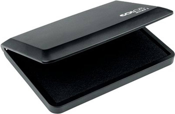 Office Monster | Colop COLOP Micro 2 Stamp Pad Black MICRO2BK Colop COLOP Micro 2 Stamp Pad Black MICRO2BK