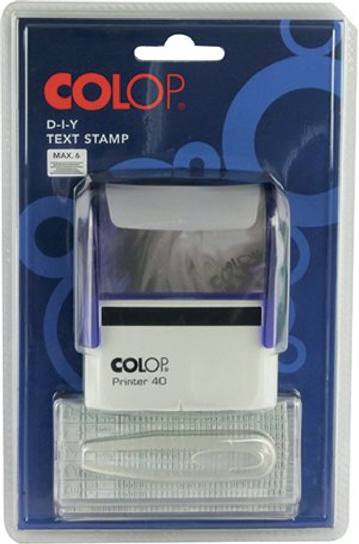 Office Monster | Colop COLOP Printer 40/2 DIY Text Stamp DIYP402 Colop COLOP Printer 40/2 DIY Text Stamp DIYP402