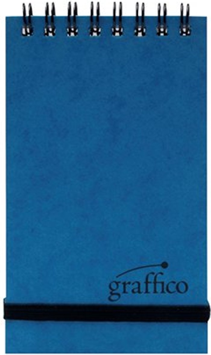 Office Monster | Graffico Graffico Wirebound Pocket Notepad 120 Pages A7 EN12070 Graffico Graffico Wirebound Pocket Notepad 120 Pages A7 EN12070