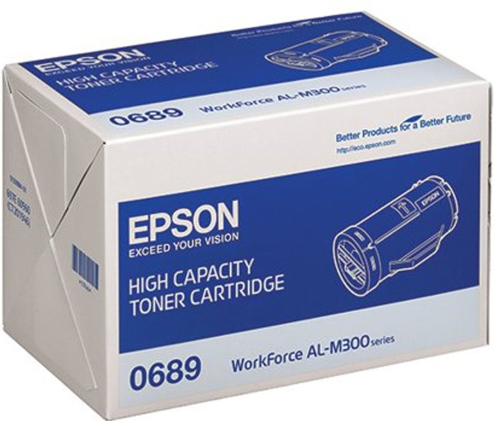 Office Monster | Epson Epson 0689 Toner Cartridge High Capacity Black C13S050689 Epson Epson 0689 Toner Cartridge High Capacity Black C13S050689