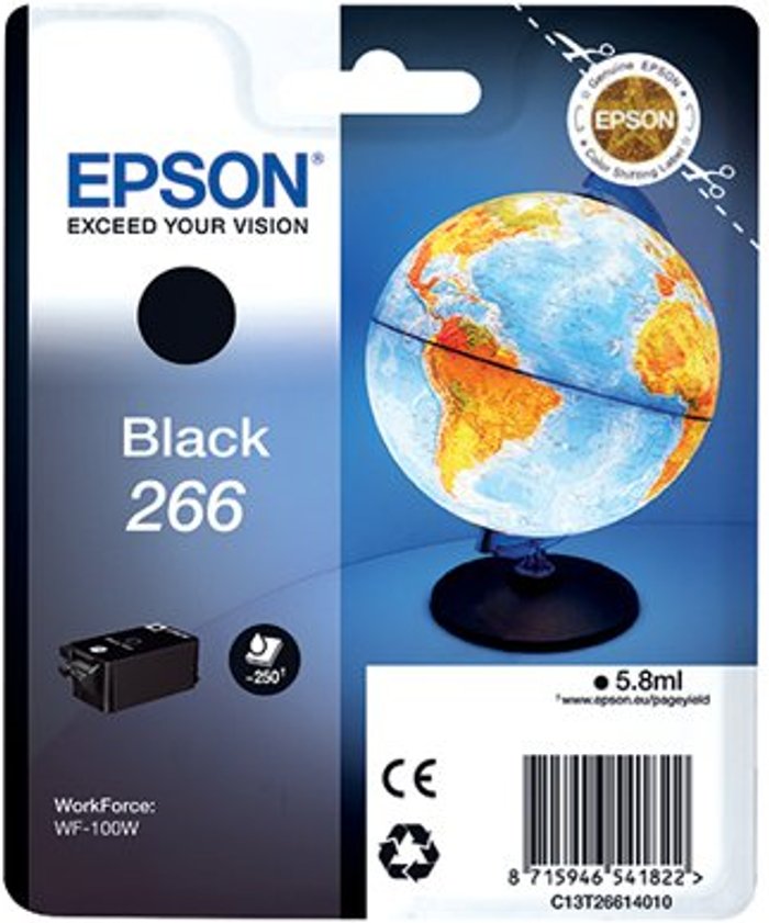 Office Monster | Epson Epson 266 - black - original - ink cartridge Epson Epson 266 - black - original - ink cartridge