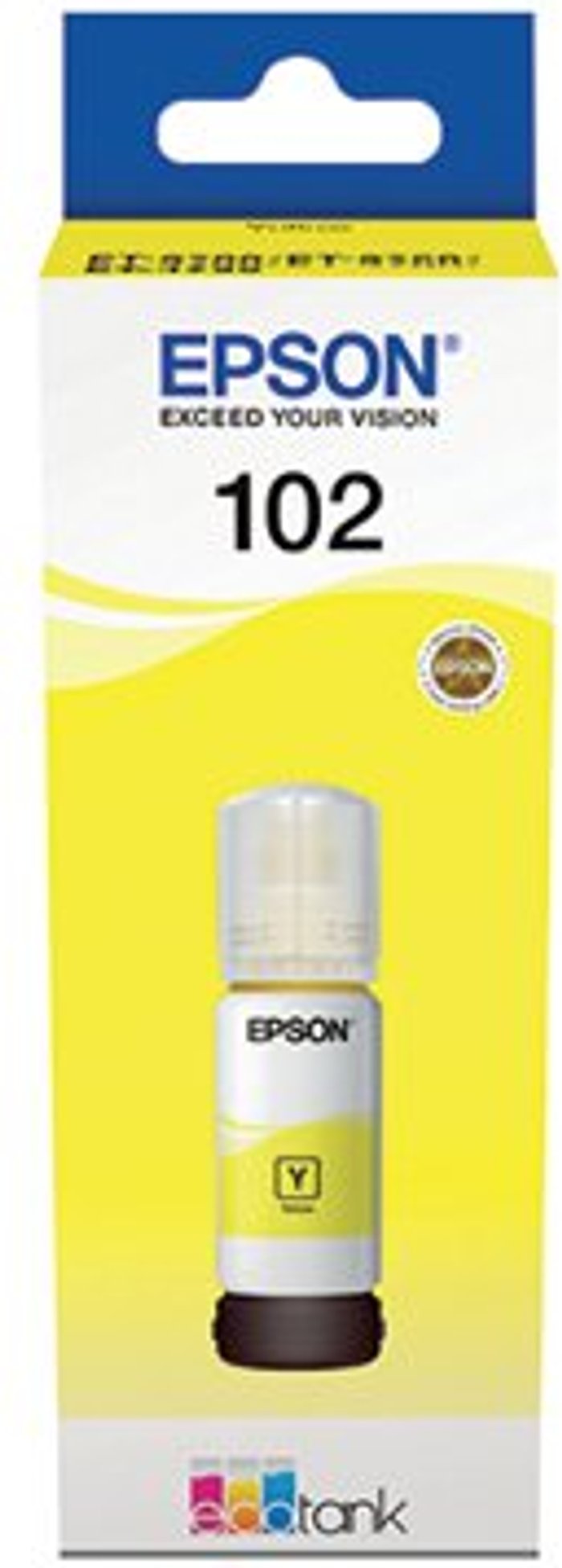Office Monster | Epson EPSON 102 Ecotank Yellow Ink Bottle Epson EPSON 102 Ecotank Yellow Ink Bottle